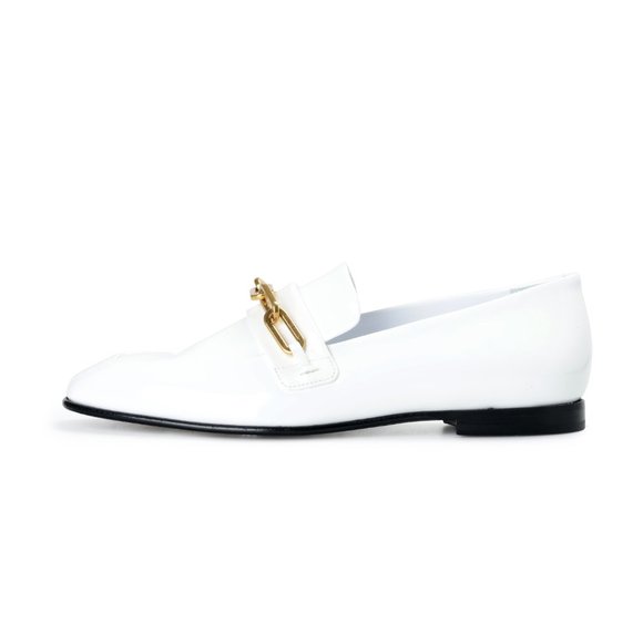 Burberry London CHILLCOT Patent Leather Loafers - Picture 2 of 8